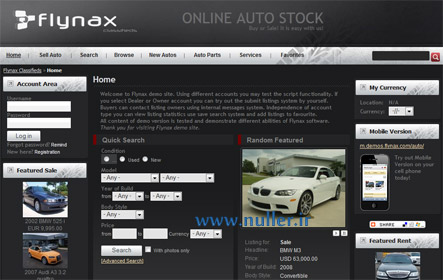 Flynax Auto Classifieds